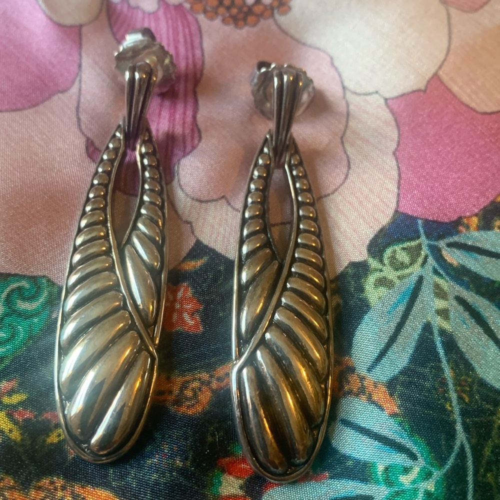 Elegant LAGOS Large Drop Earrings ⭐️🌟♥️🌟